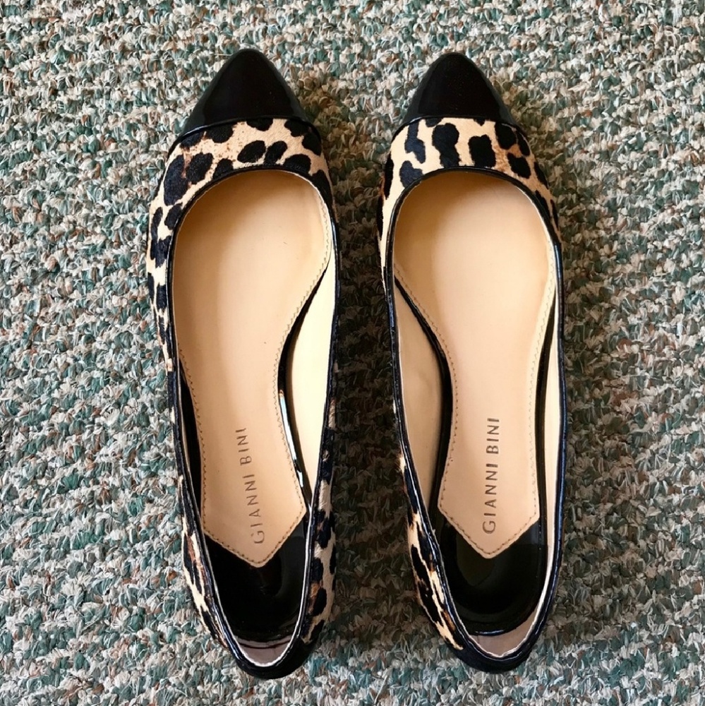 Gianni Bini Cheetah Flats